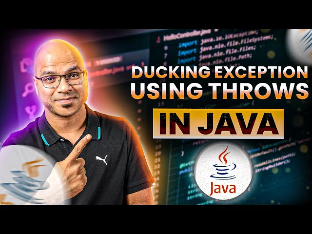 #82 Ducking Exception using throws in Java