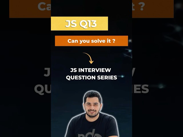 Question 13 | JavaScript Trick 🤯 Can a string call a prototype method? | JS Interview Question