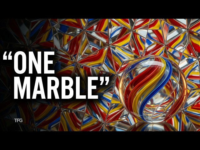 Modern Marbles Transform an Antique Kaleidoscope
