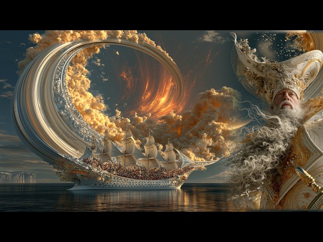 “Somewhere Might Exist” | AI Art Cruise Video | Chris & Crystal AI Art | Original Music, 4K