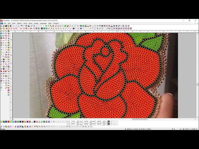 How To Make Multiple Beeds Design In StitchMax ?