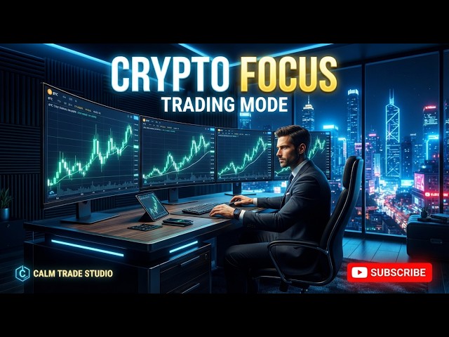 Crypto Trading Focus — Deep Electronic Music for Traders