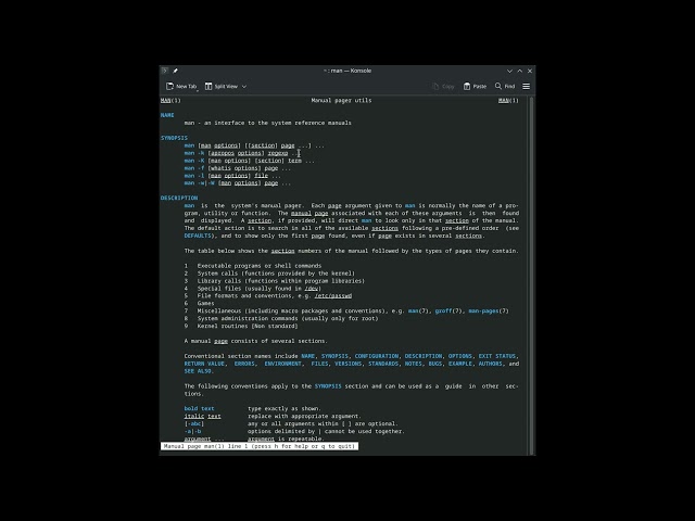 Linux Basics EP13: man #terminal #commandline #linux #linuxbasics