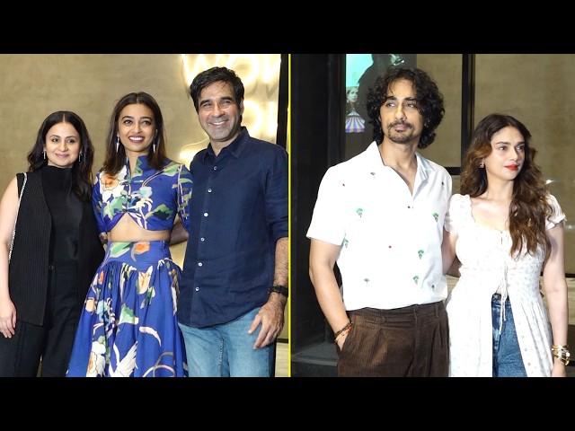 Aditi Rao Hydari, Siddharth, Radhika Apte & Many Celebs Visuals @ LUST STORIES 3 Special Screening