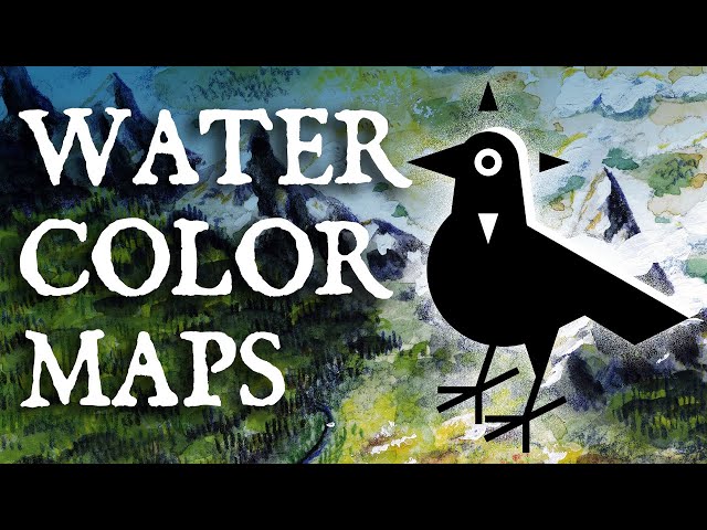 A Coward's Guide to Watercolor Maps