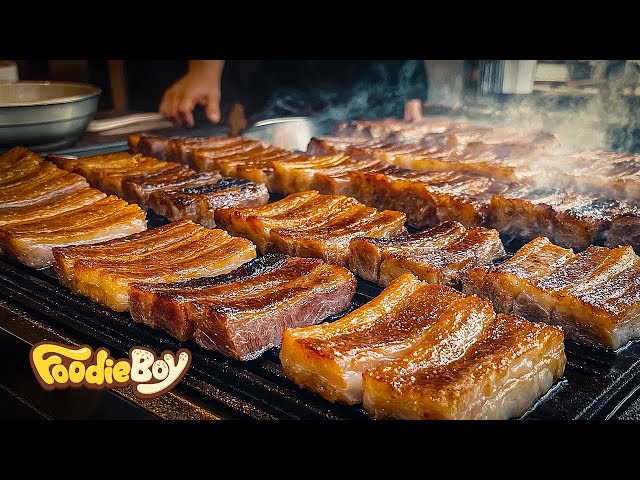The Best Way To Cook Pork Dishes - Korean Street Food