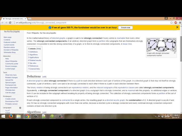 004 Testing Kosaraju algorithm