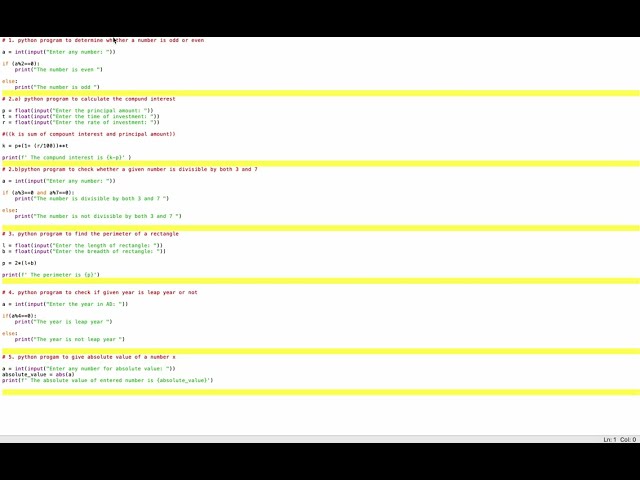 Python programming from basics to medium level of abstraction.