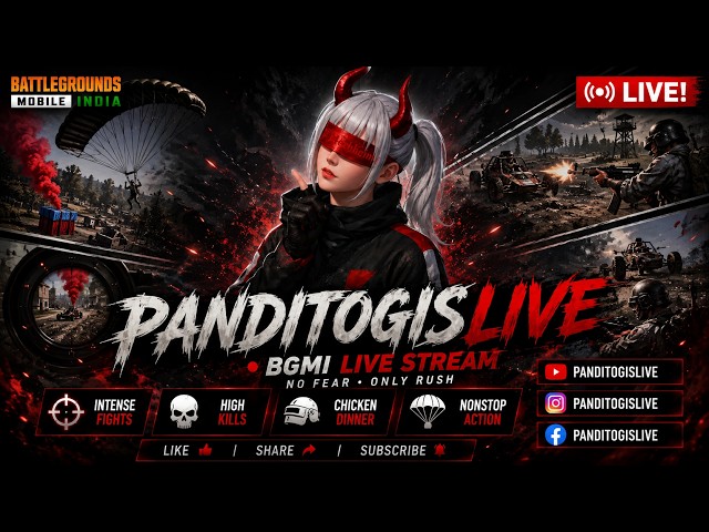 🔴BGMI | 4.4 NEW UPDATE IS HERE ☠️ panditogislive  #shorts #shortsfeed #shortlive #bgmi #pubgmobile