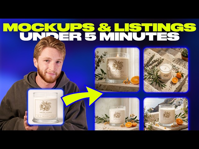 Make Mockups & Listing Photos In Under 5 Minutes