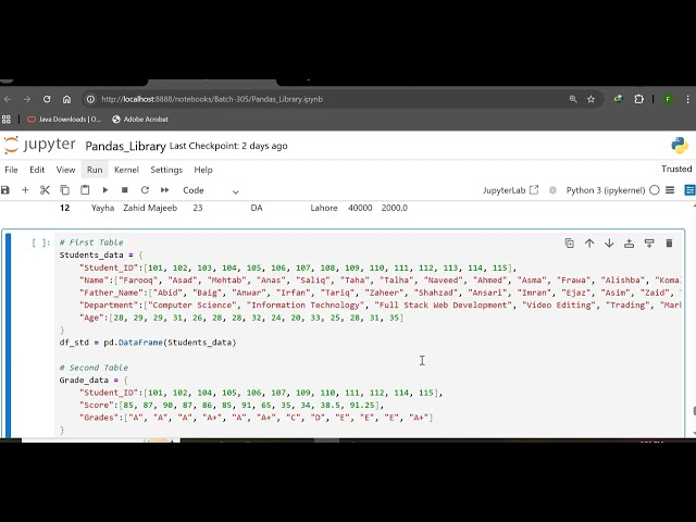Lecture#18 | Pandas 03 | Learn Python for Data Analysis
