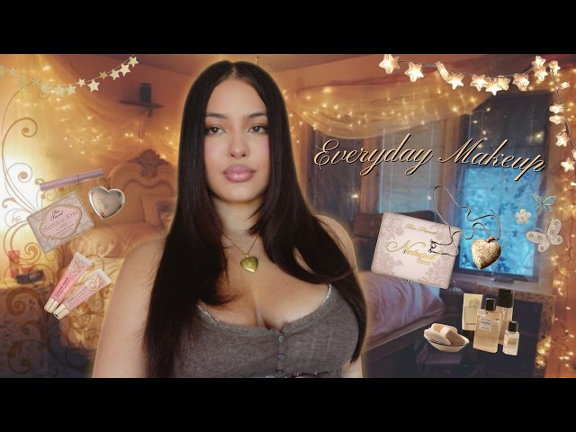 MY EVERYDAY MAKEUP TUTORIAL 🕯️⋆.ೃ࿔*:･🧁