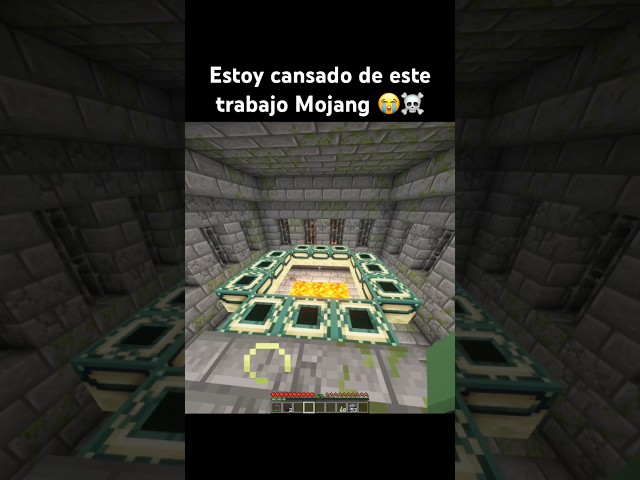 Mojang quiero ser libre 😭☠️ #minecraft #shorts