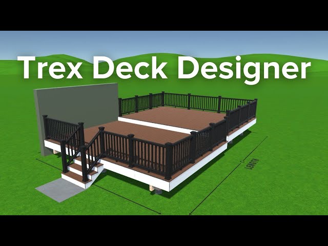 Create a 3D Model of Your Next Deck with the Trex Deck Designer