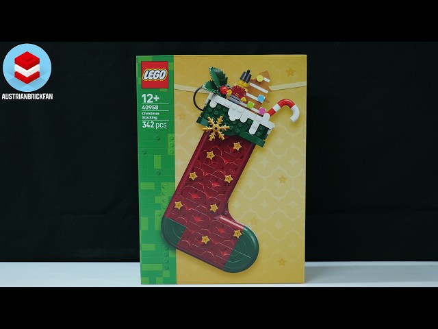 LEGO 40958 Christmas Stocking Speed Build