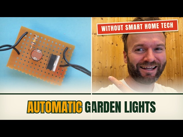 DIY Automatic Garden Lights (No Smart Home)
