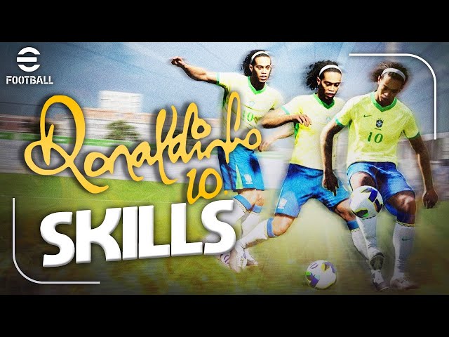 Ronaldinho Secret Skills Tutorial in eFootball | Skills Guide