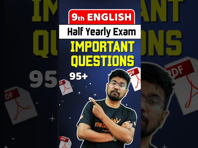 9th English Half Yearly Exam Important questions 2025|Question paper| Yazhiniyan Sir |TN state board