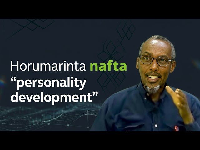 Cashar muhiim ah horumarinta nafta Part 1 || Prof Ismail Nour