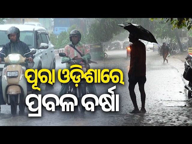IMD issues heavy rainfall alert for Odisha as depression intensifies into deep depression over BoB