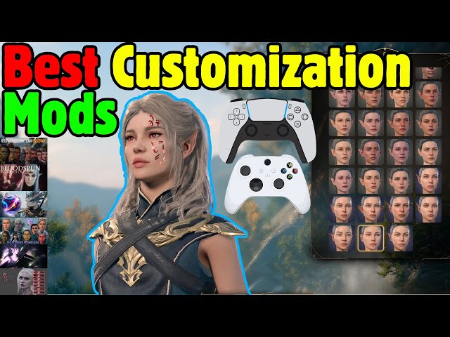 20 BEST CONSOLE CC/CUSTOMIZATION MODS in Baldur's Gate 3
