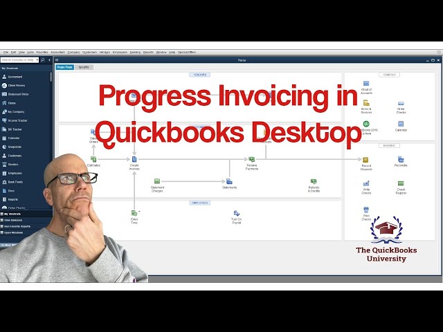 Progress Invoicing in Quickbooks Desktop