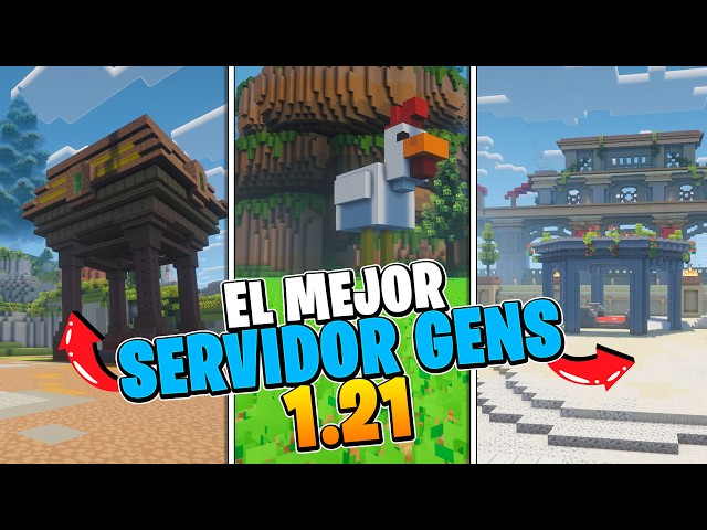 New OP Gens Server for #MINECRAFT 1.21.11! | Server for Java and Bedrock