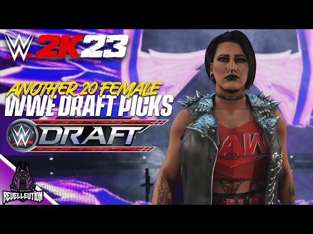 WWE Draft: Night 2 Women's Draft Picks #WWE2K23 #WWEDraft