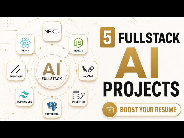 5 Fullstack AI Projects That Will Make Your Resume Stand Out in 2026