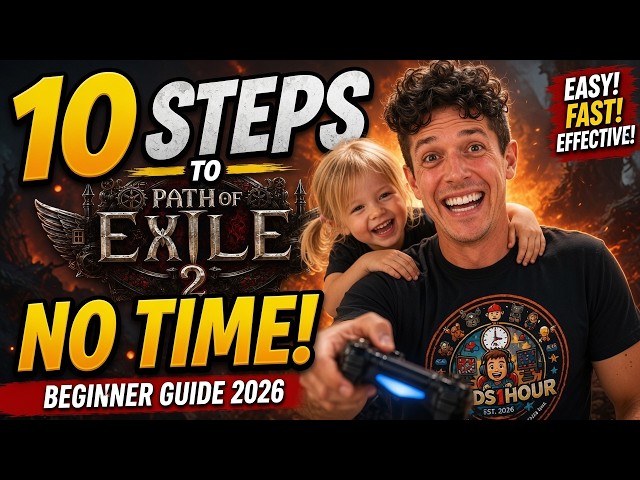 Path of Exile 2 Beginner Guide For People with NO TIME - 10 Easy Steps 2026