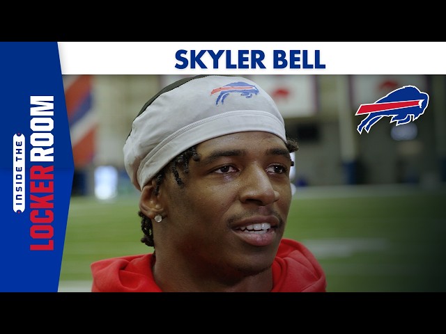 Skyler Bell Talks With The Media After OTAs | Buffalo Bills