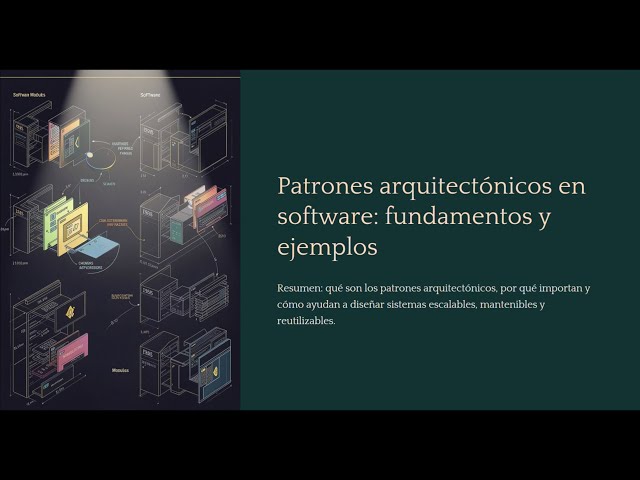 “PATRONES ARQUITECTÓNICOS ”