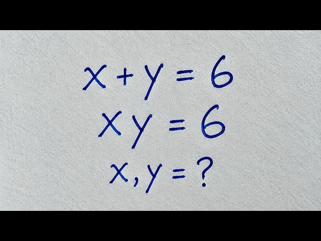 Germany | Can you solve this? | Math Olympiad Mathematics Problem