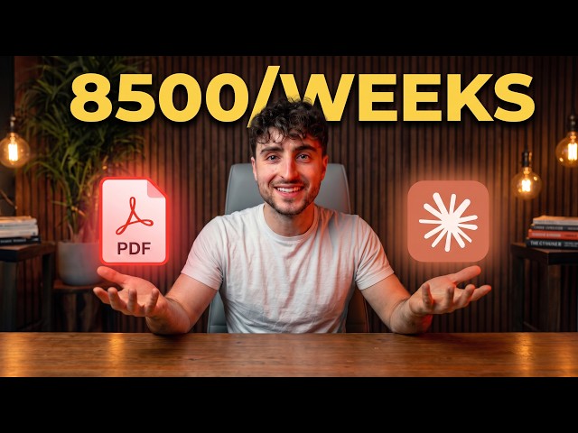 claude ai + selling boring pdfs = $8500/weeks full guide (just copy me)