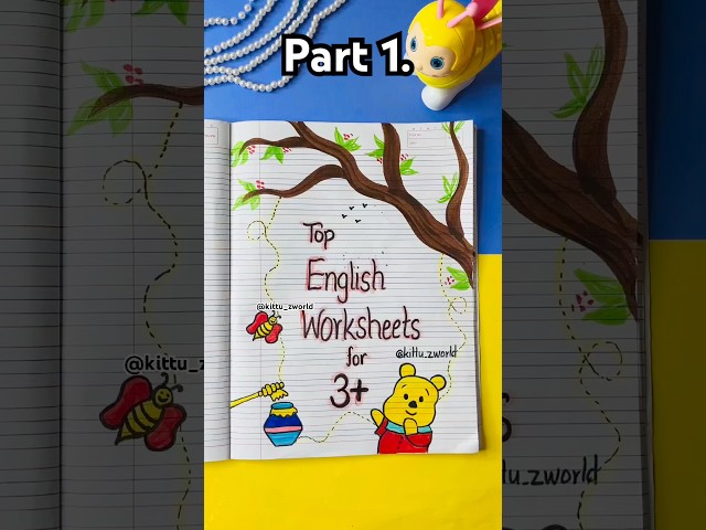 Nursery english diy worksheets ideas #shorts #viral #worksheets #nursery