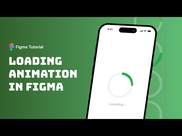 Create Loading Animation in Figma | Figma Tutorial for Beginners
