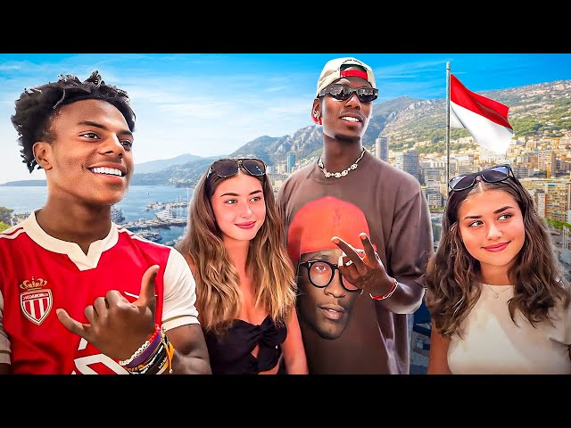 iShowSpeed Reunites With Paul Pogba In Monaco! 🇲🇨