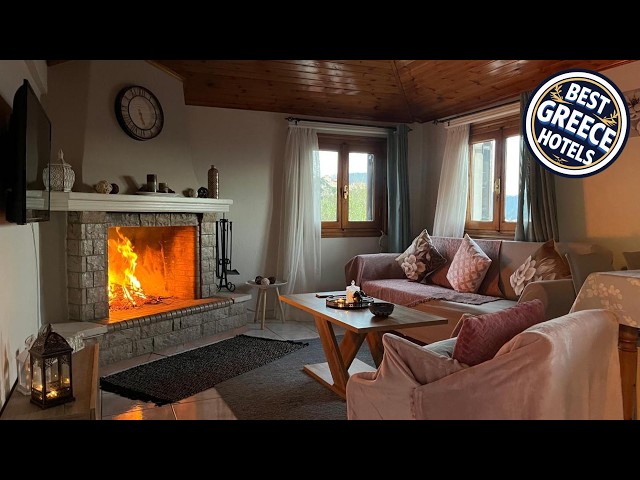 Chalet Arachova - Breathtaking View | Delphi, Greece | Hotel Review 🌟