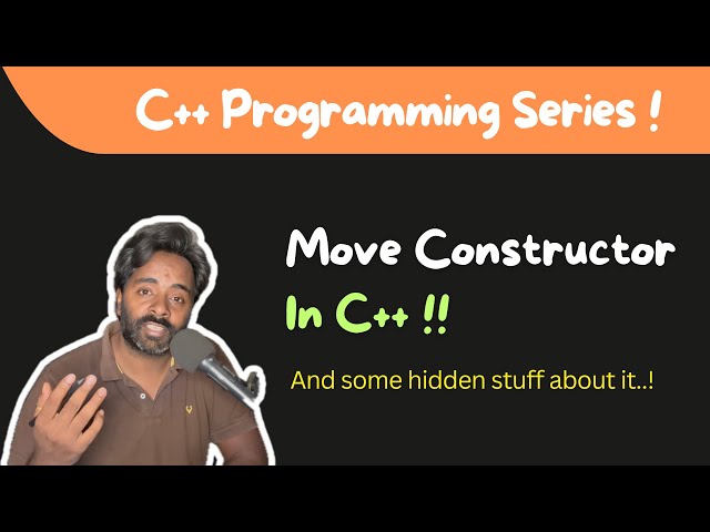 Move Constructor In C++