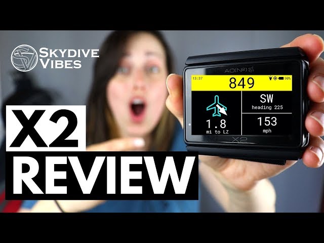Review Aon2 X2 - Skydiving Altimeter with GPS