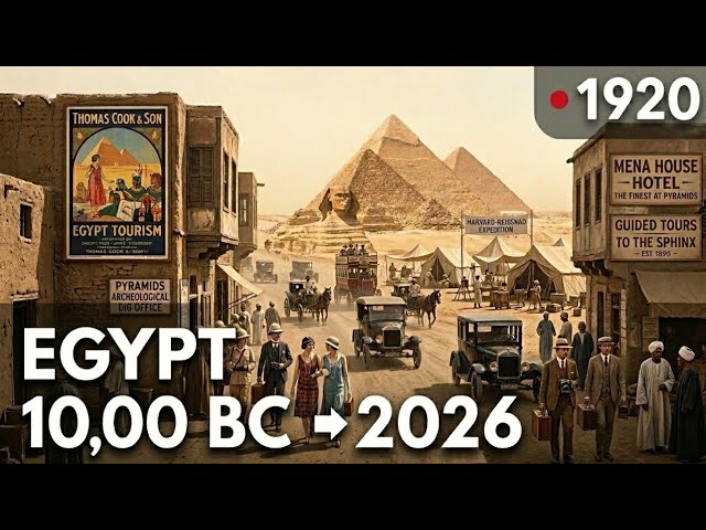 Egypt 10000 BC – 2026 | 12026 Years of Evolution in 12 Minutes
