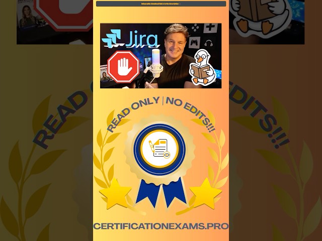 Make Jira Issues Read Only & Disable Edits on Work Item Tickets #scrum #agile #projectmanagement