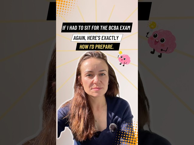 How I'd Prep for the BCBA Exam If I Did It Again #BCBA #ABA