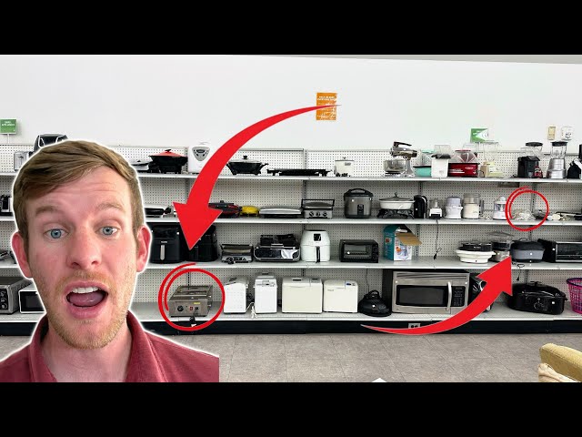 Sourcing HIGH-Value Electronics at Thrift Stores To Resell On EBay