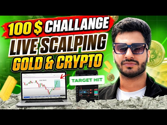 Crypto  Gold Live Trading 6 OCTOBER  | Market Trader | #goldtrading #cryptotrading #bitcoin