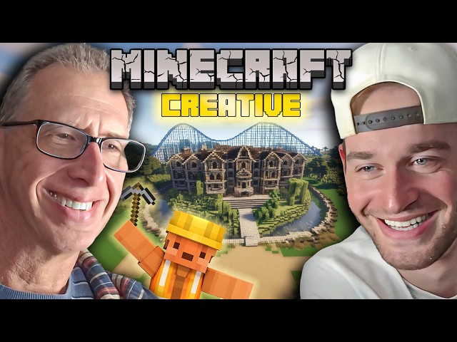 My Dad’s INSANE Minecraft World!