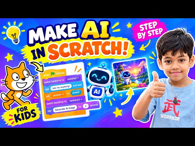 42. How to make AI in scratch? | GAME DEVELOPMENT | SCRATCH CODING | BLOCK PROGRAMMING