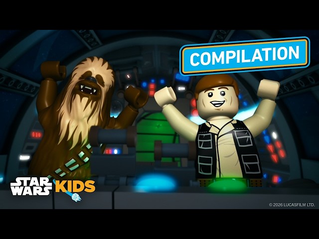 LEGO Millennium Falcon To The Rescue 🚀🧱 | LEGO Star Wars | @StarWarsKids