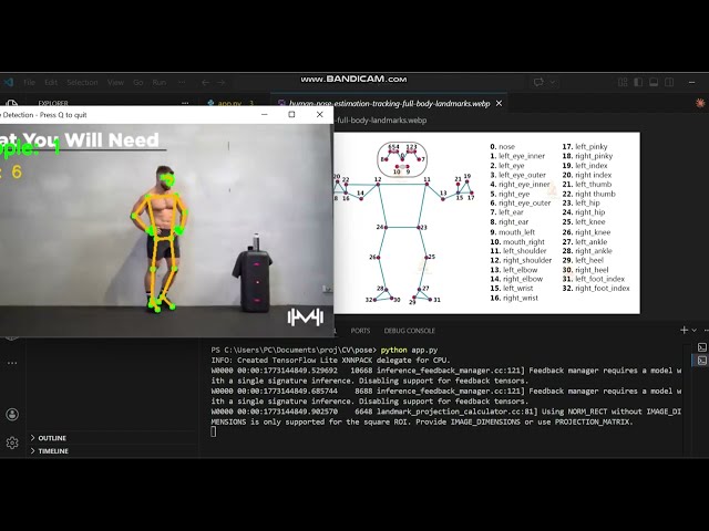 Multi-Person Skeleton Tracking with MediaPipe Pose Landmarker | OpenCV Python