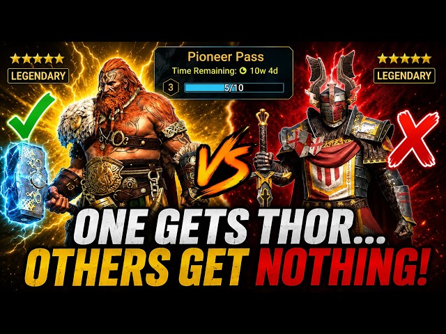 THIS IS WRONG! Some Players GET THOR - OTHERS DO NOT! RAID: Shadow Legends